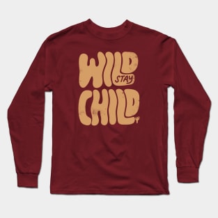 Stay Wild Child Vintage Desert Long Sleeve T-Shirt